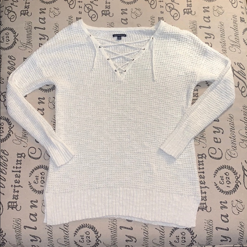 White sweater